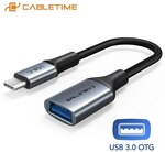 Cabletime USB-C to USB 3.1 OTG Cable US$1.73 (~A$2.50) Delivered @ Cabletime OfficialFlagship AliExpress