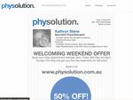 Physiotherapy, - 50% off for a Total of 5 Sessions if You Book in from Tomorrow [Bondi]