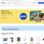 Save $5 - $120 When You Spend $35 - $1,000 on Eligible Home or Toys & Baby Items or Handbags or Parts & Accessories @ eBay