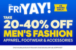 20-40% off Men's, Women's and Kids Fashion + Delivery ($0 with OnePass) @ Catch