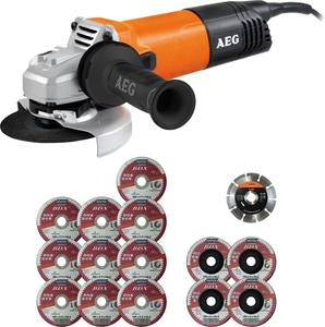 Bunnings aeg on sale angle grinder