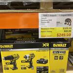 [VIC] Dewalt DCZ2059D2T Cordless Drill Combo Kit 2-Piece $249.99 (was $329.99) @ Costco, Moorabbin (Membership Required)