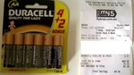 Duracell Alkaline 6 Pack at Coles Woden $3.00