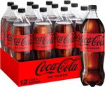 Coca-Cola No Sugar 12 x 1.25L - $21.24 ($19.12 S&S) + Delivery ($0 with Prime/ $39 Spend) @ Amazon AU