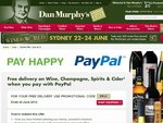 Dan Murphys - Free Delivery on Wine, Champagne, Spirits & Ciders When You Pay with PayPal