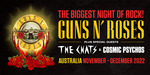[NSW, QLD, WA] Guns N’ Roses Concert Silver Tickets $79 (Perth: $69, Save $20/$30) + $8.45 Fees @ Ticketek via Lasttix