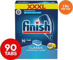 Finish Powerball Classic Dishwashing Tablets Lemon Sparkle 90 Pack $10 + Delivery ($0 with OnePass) @ Catch