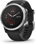 Garmin Fenix 6S, Premium Multisport GPS Smartwatch, Silver With Black Band $499 Delivered @ Amazon AU