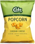 Cobs Natural Popcorn Cheddar Cheese $1.50 ($1.35 S&S, Min Qty: 3) + Delivery ($0 Prime/ $39 Spend) @ Amazon AU