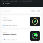 Complete a Short Course & Receive A$0.40 Worth of ALGO Cryptocurrency @ Revolut (App Required)