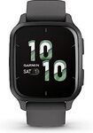 [Prime] Garmin Venu Sq 2 Smart Watch Shadow Gray/Slate $334.16 + Delivery @ Amazon US via AU