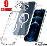 iPhone 11-14 Series Clear Magnetic Case Shockproof Cover - Full Set $7.35, Case Only $5.59 Delivered (30% off) @ HMS1116 eBay