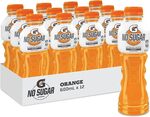 Gatorade No Sugar Orange Sports Drink 12x 600ml Bottle $12 + Delivery ($0 with Prime/ $39 Spend) @ Amazon AU Warehouse