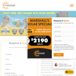 [VIC] 6.6kW Solar Package, Jinko Solar Panels, 5kW Goodwe Inverter $3150 ($1750 Deposit) @ Marshall Energy Solutions