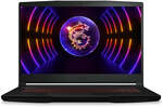 MSI Thin GF63 15.6" Full HD 144hz Gaming Laptop (Intel i5) (GeForce RTX 2050) $977 + Delivery ($0 C&C/In-Store) @ JB Hi-Fi