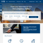 [NSW] 15% off International and Domestic Valet Products + Surcharge @ Sydney Airport Parking (Online Only)