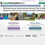 6 Month Free Homeowner Membership to TrustedHousesitters.com