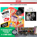Win a 3-Month Supply of High5 Products Worth $1,532 from Bicycling Australia