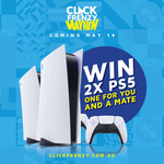 Win a PS5 for You and a Mate from Click Frenzy