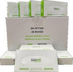 Gusspak FSC ECO Friendly Facial Tissues 2-Ply 100 Sheets X 48 Boxes $36.95 + Post ($0 Melb Metro) @ MelbourneOfficeSupplies eBay