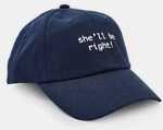 [SA,VIC,TAS,QLD,WA] She'll Be Right! or Weekend Session Slogan Cap $1.50 (Was $6) + Delivery ($0 C&C/ in-Store/ OnePass) @ Kmart