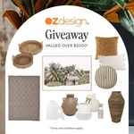 Win an Ultimate Décor Gift Pack Valued over $2,000 from Ozdesign Furniture