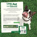 Coupon for $2 off Oakwood Pet Shampoo and Conditioner at Woolworths