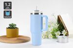 [Kogan First] 1.2L Stainless Steel Insulated Tumbler with Straw $5 Delivered @ Kogan