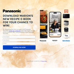 Win a Convection Microwave or Bread Maker or Rice Cooker + $100 CookDineHost Gift Card from Panasonic + Marion Grasby