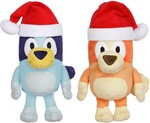 Bluey Christmas Holiday Mini Plush Toy $0.20 + Delivery Only @ BIG W