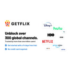 Getflix VPN: Extra 20% off When You Sign up for a 12 or 24-Month Subscription @ Getflix
