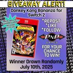 Win a Copy of Donkey Kong Bananza for Nintendo Switch 2 from PNP Games