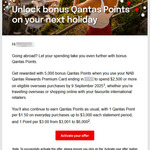 Activate & Earn 5,000 Bonus Qantas Points with $2,500 Overseas Spend on Your NAB Qantas Rewards Premium Card