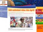 $30 Unlimited Rides 3-27 April @ Luna Park, Sydney