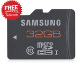 Samsung 32GB MicroSD Up to 48MB/s Memory Card $24.48 with Free Shipping 