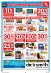 Long Weekend Deals - 11% off Apple Computers, 20% off iTunes Gift Cards and More @ Dick Smith