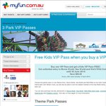 Free Kids VIP Pass When You Buy a VIP Pass - Movie World, Sea World & Wet'n'Wild @ MyFun.com.au
