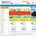 Umart Online - LED Lights on Sale up to 50% off MR16 $6 18W LED Tube 1200 mm for $15.00 Only