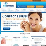 $10 off $129 Spent on Contact Lenses at Oz Contacts + Free Delivery