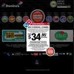 8x Domino's Pizza  Coupons [Pick-up & Delivery]