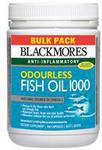 CWH: Blackmores Odourless Fish Oil 1000mg Bulk Pack 500 Capsules-  $19.99 Save $34.00 RRP $53.99