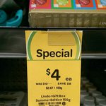 Lindt Lindor 150g Summer Edition $4 (Was $12) @ Woolworths Liverpool NSW