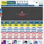 TeleChoice Live Global $39 ($2000 Credit, 3GB Data, Telstra 3G Network) FREE Setup + SIM + EMS