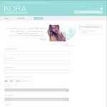 $25 Gift Card for Kora Organics Online (Miranda Kerr's Skincare) by Joining Free VIP Club