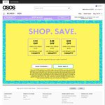 ASOS Spend & Save - $15 off $100, $30 off $150, $50 off $200 Spend