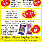 NQR [VIC only] - Smiths Chips 175g Varieties (5 for $6 - Save $10)