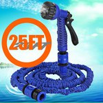 25FT Garden Water Hose with Spray Gun - 7 Modes Expandable US $7.99 Delivered @ GearBest
