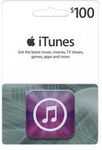 $100 iTunes Card for $80 (Limit of 3 Per Customer) @ Officeworks
