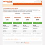 30% off Amaysim Mobile Broadband Data Packs. 10GB with 365 Days Expiry $69.93 (New Sim Orders)