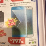 Samsung Galaxy S6 64GB White or Blue $772 (after Voucher) @ Harvey Norman